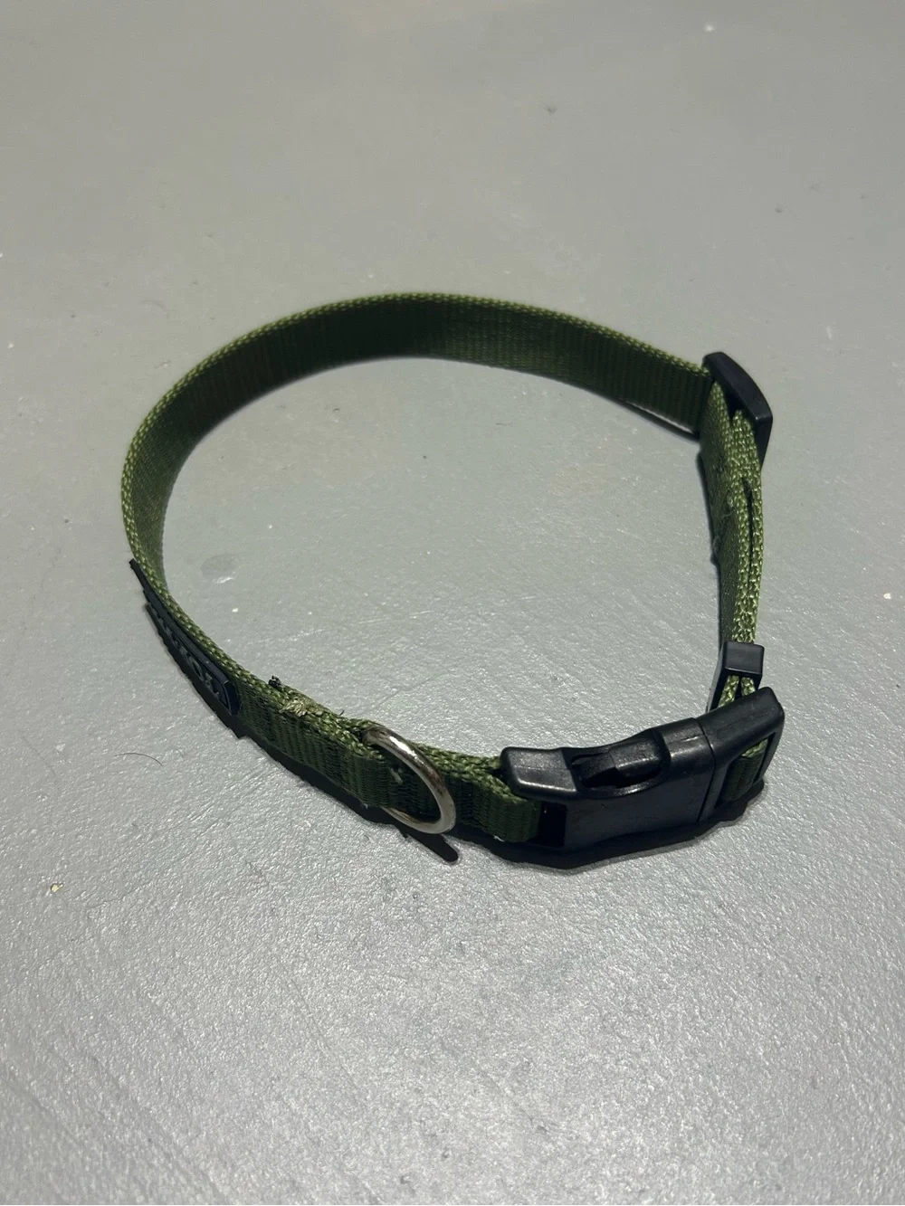 Top Paw Green Dog Collar